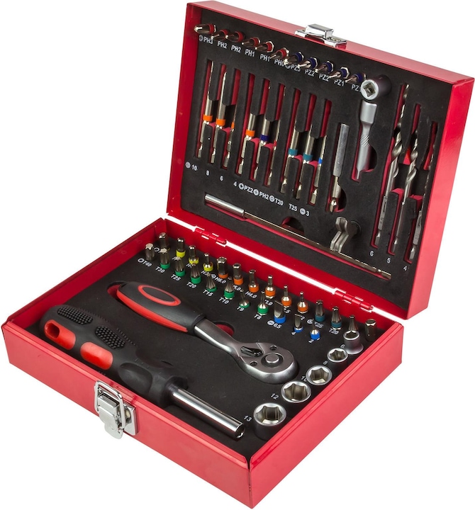 Produktbild Dema Ratschen/Bit Set 60 tlg.