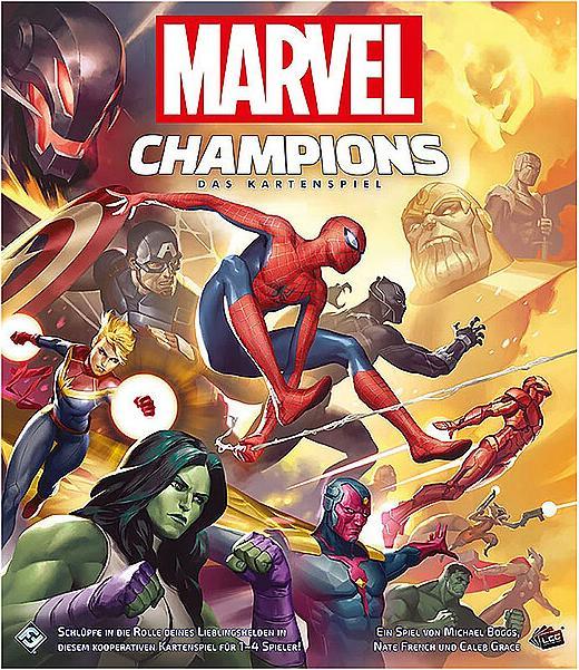 Immagine prodotto FFG Campioni della Marvel (Tedesco, 1 - 4 Giocatori)