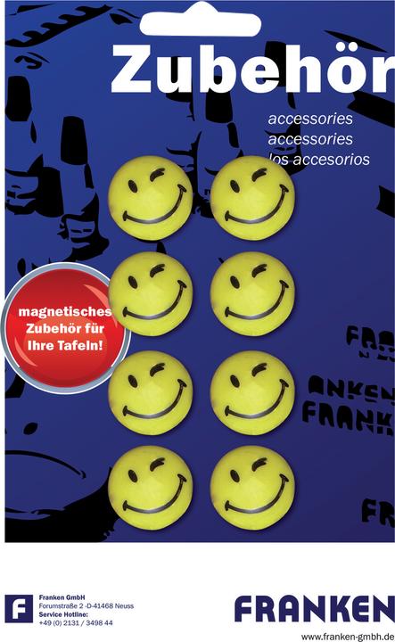 Image du produit Franken Aimants Smilies (8 x)