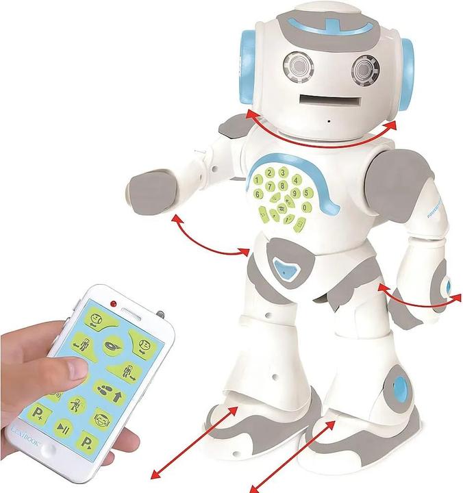 Actual product image Lexibook POWERMAN MAX My learning robot with history generator and remote control German (German)