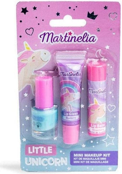 Actual product image Martinelia Unicorn Make-Up Trio Varnish Gloss and Lip Balm Mini Set