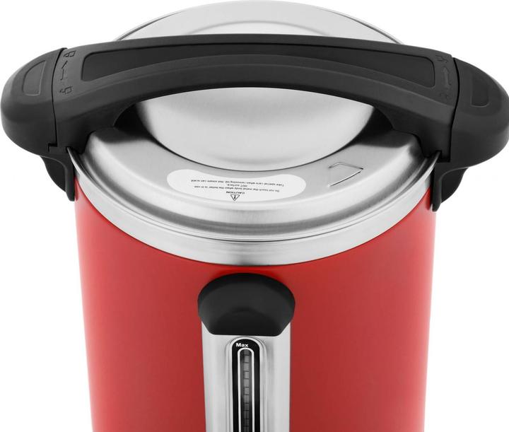 Actual product image Royal Catering Kettle - 6.1 L - 1500 W - Red