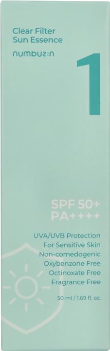 Actual product image Numbuzin No.1 (Suntan cream, SPF 50+, 2020 ml, 100 g)