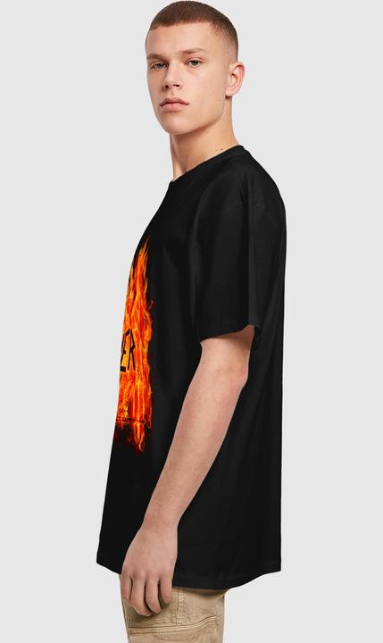 Produktbild Merchcode Slayer - Flaming Eagle Heavy Oversize Tee - 170471 (3XL)