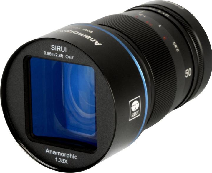 Immagine prodotto Sirui Lente anamorfica 50mm f1,8, attacco MFT (Micro Four Thirds, APS-C / DX)