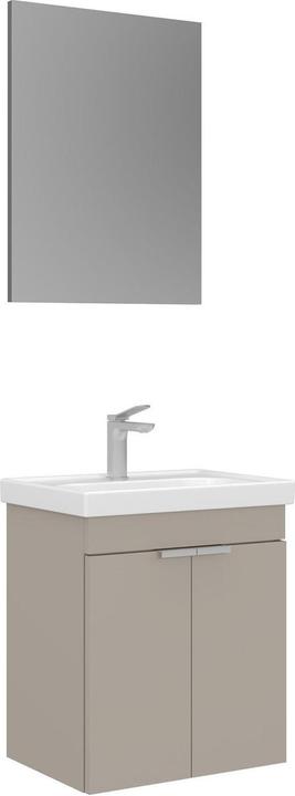 Produktbild Homitis Desna 50 Bathroom Cabinet With Sink & Mirror Set (2 Pieces)