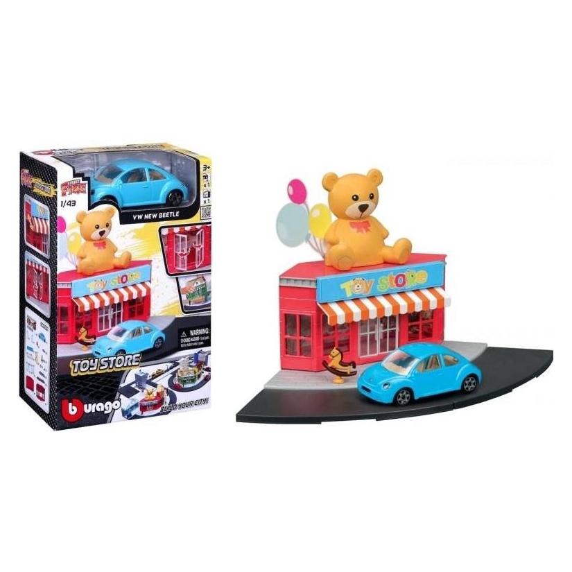 Bburago Straatbrand City Speelgoedwinkel 1, 43