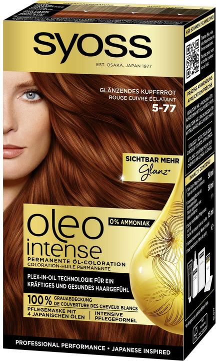 Image du produit Syoss Oleo Intense (5-77 Rouge cuivré brillant)