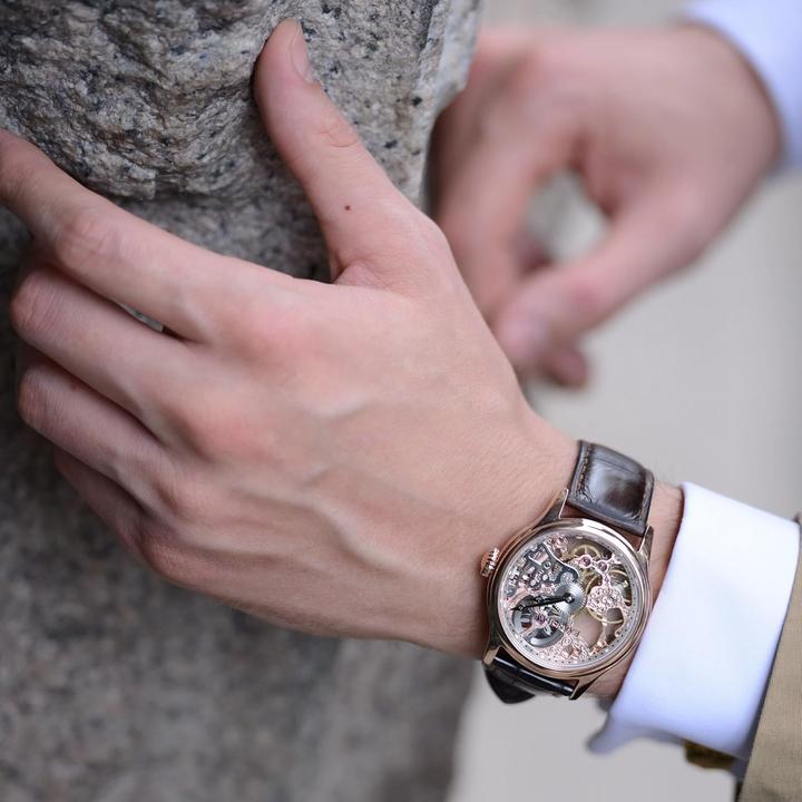 Actual product image Thomas Earnshaw BAUER ES-8049-03 (Skeleton watch, 42 mm)