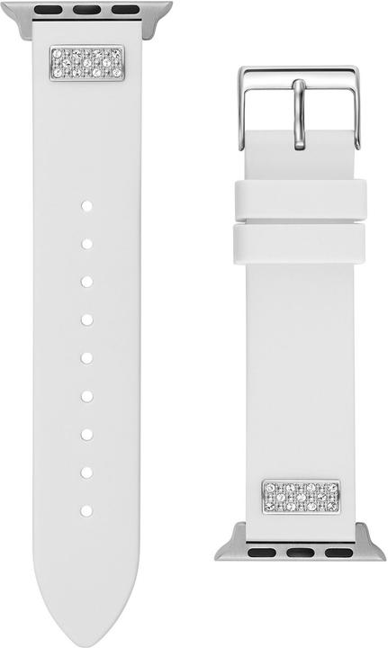 Image du produit Guess - Silicone strap for Apple Watch (38 - 41 mm) - White CS2005S1 (Silicone)