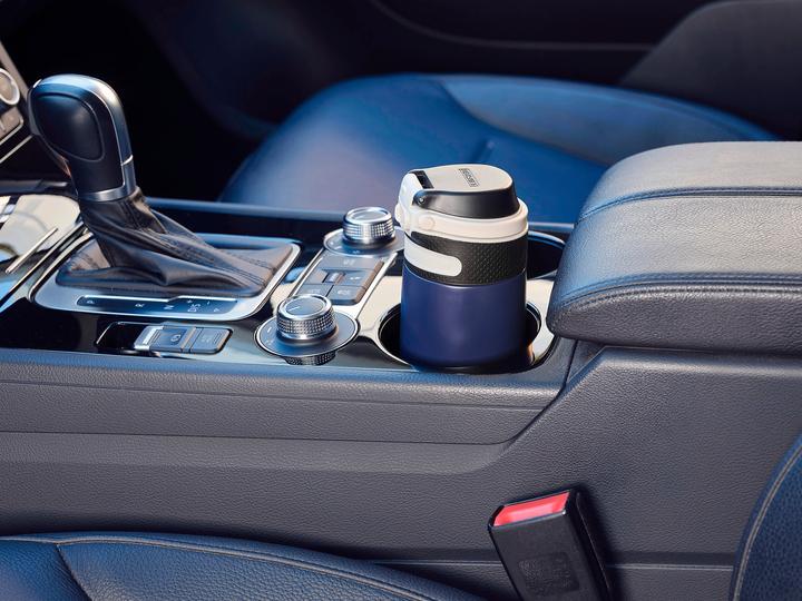 Actual product image Leifheit Borraccia Flip Acciaio Blu 350ml (0.35 l)