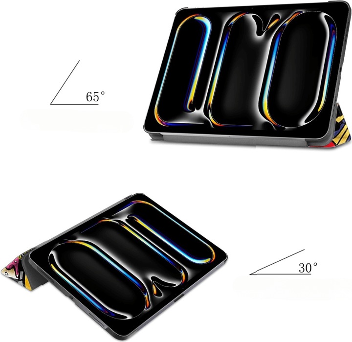 Produktbild Cover-Discount iPad Pro 11 2024 - Tri-fold Smart Case Motiv (iPad Pro 11 2024 (M4))