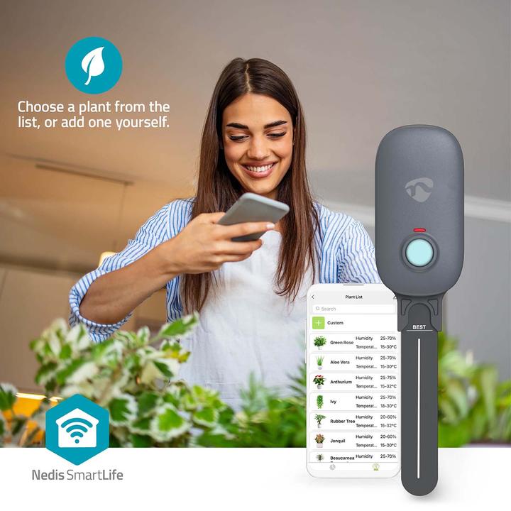 Actual product image Nedis SmartLife Bodenfeuchtemessgerät