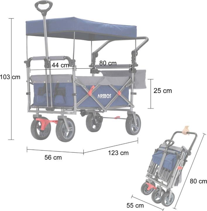 Produktbild Arebos Bollerwagen