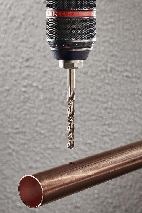 Actual product image wolfcraft 1 metal drill HSS-Co ø4.0x75mm (4 mm)