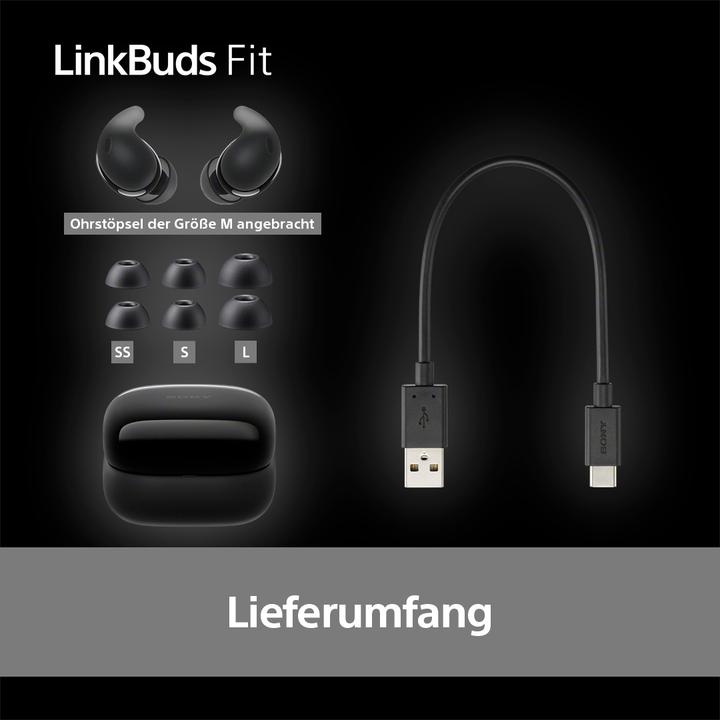Image du produit Sony LinkBuds Fit (NC, 5.50 h, Sans fil)