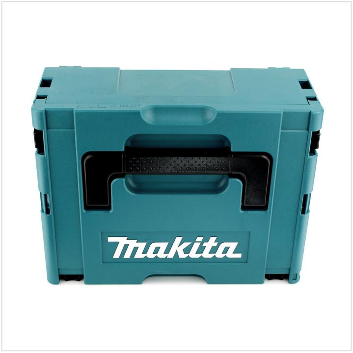 Image du produit Makita DDF 451 RTJ Perceuse visseuse sans fil, 18V 80Nm + 2x Batteries 5,0Ah + Chargeur + Makpac (Fonctionnement sur batterie)