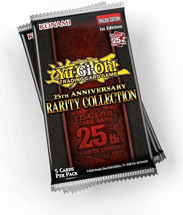 Actual product image Yu-Gi-Oh ! 25th Rarity Collection (English, Booster display)