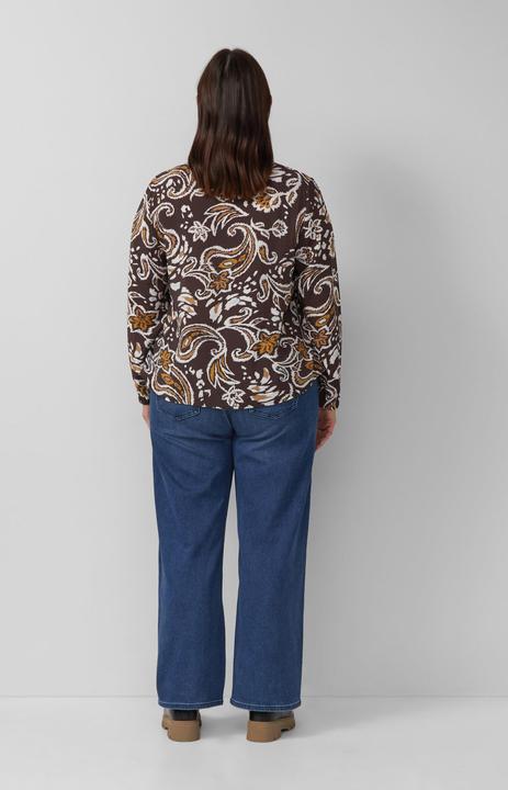 Immagine prodotto s.Oliver Bluse Strukturierte Viskosemix-Bluse mit All-over-Print (54)