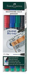 Actual product image Faber-Castell Multimark (Multicoloured, 0.60 mm, 4 x)