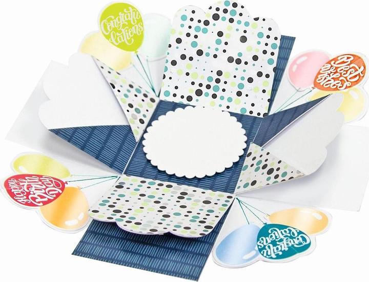 Produktbild Folia Bastelset Explosionsbox (Geschenkbox, 1 x)
