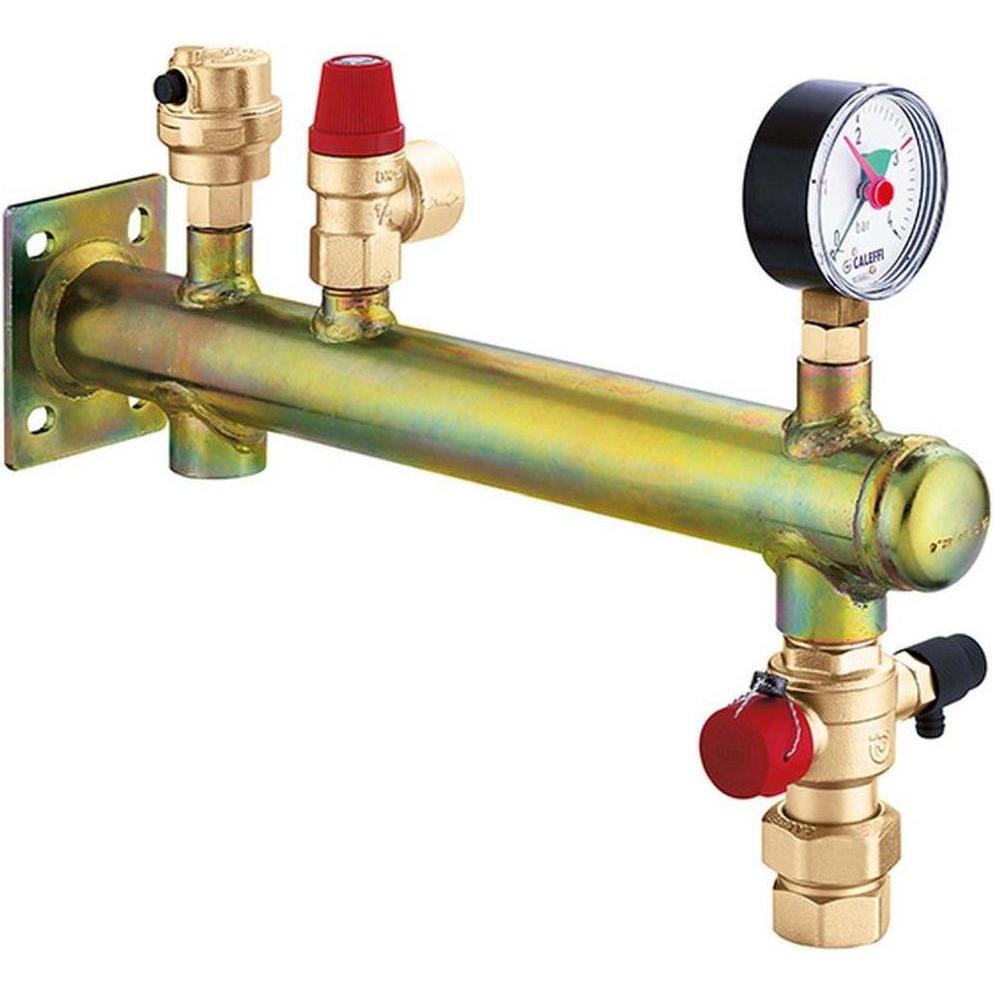 Caleffi, Zubehör Bewässerung, Gefäss-Anschlussgruppe Fixcal 335 St 3/4Zollx3 b m Schnellkupplung bis 20