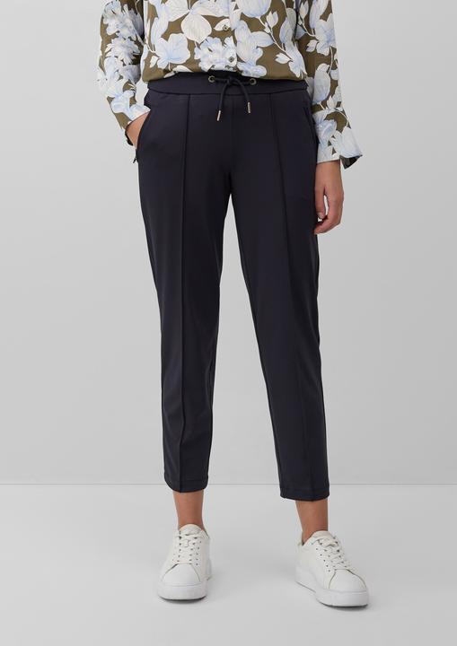 Immagine prodotto s.Oliver Hose Jogpants aus elastischem Interlockjersey (46)