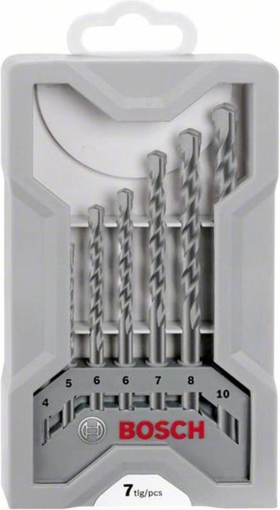 Produktbild Bosch Professional Zubehör 7-tlg. CYL-3 Betonbohrer-Set, 4/5/6/6/7/8/10 mm (4 mm, 5 mm, 6 mm, 7 mm, 8 mm, 10 mm)