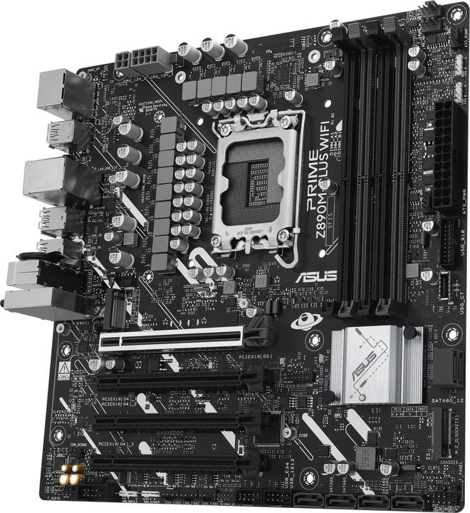 Produktbild ASUS PRIME Z890M-PLUS WIFI (LGA 1851, Intel Z890, mATX)