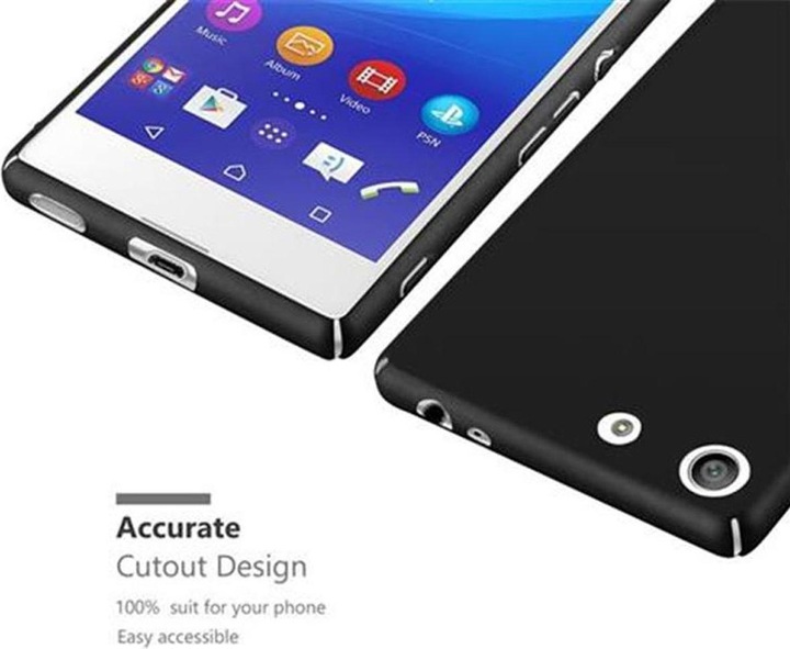 Produktbild Cadorabo Hard Cover Matt Metall Cover (Sony Xperia M5)