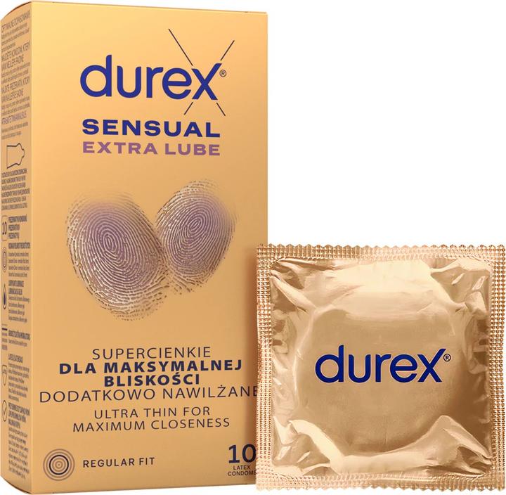 Produktbild Durex Sensual Extra Lubricated - 10 Stück (10 Stk.)