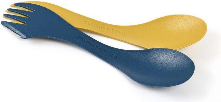 Produktbild Light my Fire LMF Spork lefty mustyyellow/hazyblu