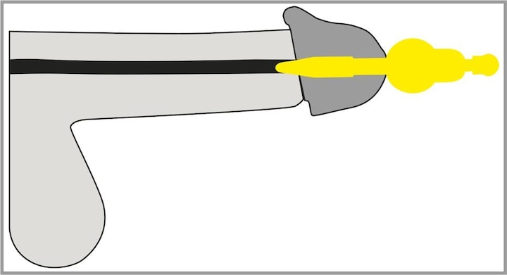 Actual product image You2Toys Vibrating Penis Plug