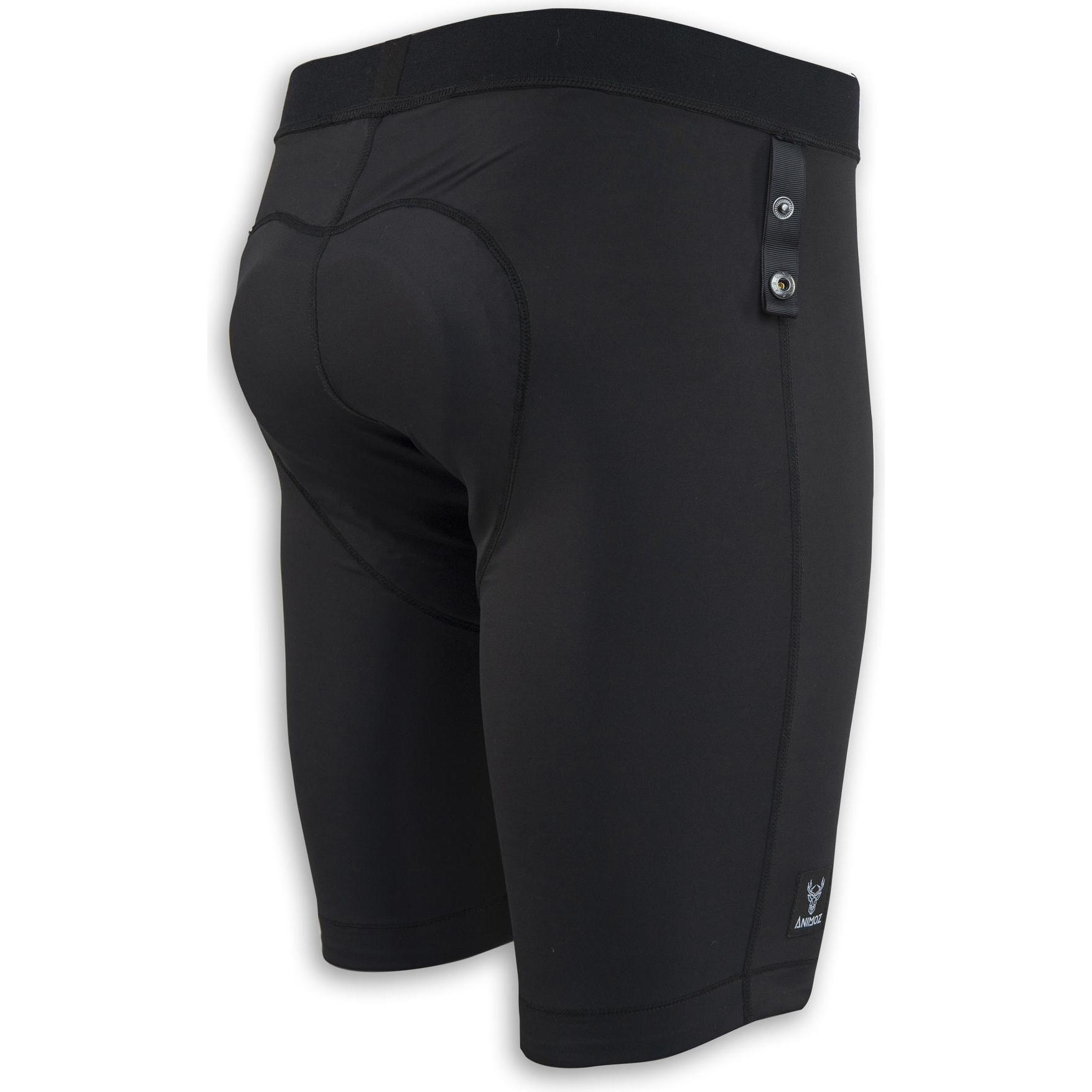 Animoz, Herren, Velohosen, wathose wid (L), Schwarz, L