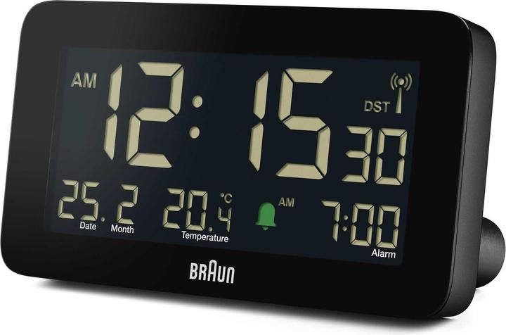 Braun Réveil radio, noir