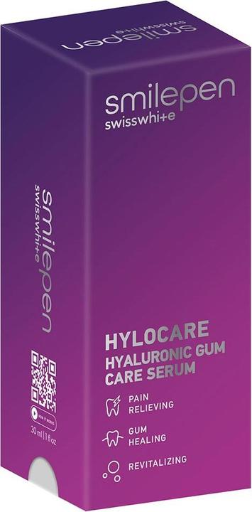 Actual product image SmilePen Hylocare Hyaluronic Gum Care Serum (30 ml, Bleaching cream)