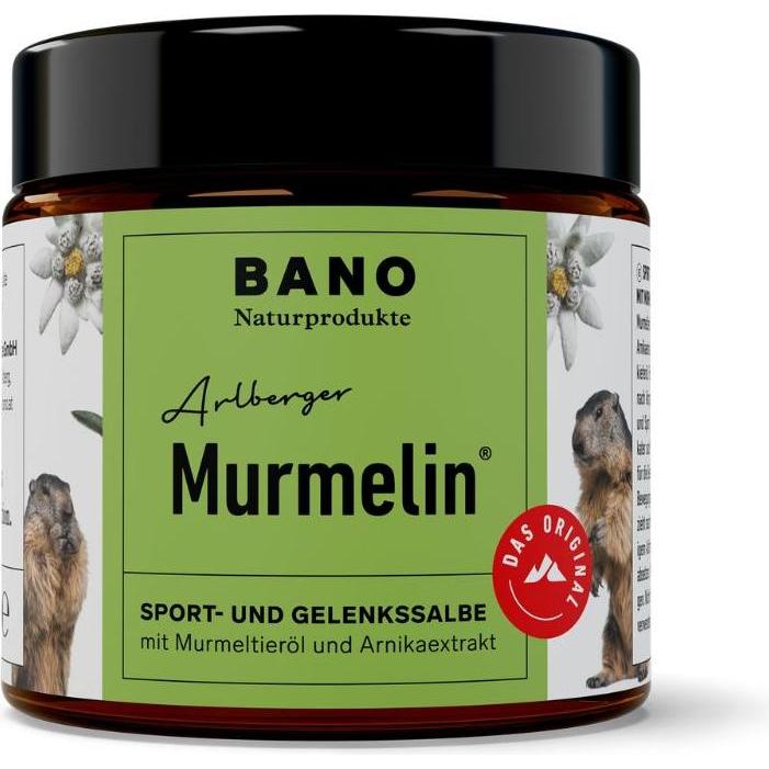 Bano, Muskelsalbe + Kühlpad, Murmelin Sport- und Gelenkssalbe, 100 ml Salbe (1 x, 100 ml)
