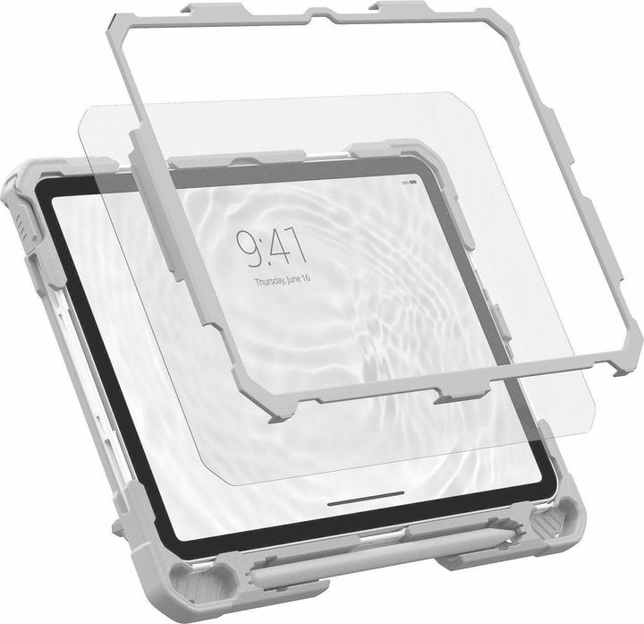 Actual product image UAG Plasma Healthcare Handstrap, Kickstand & Screen Protection Case (Apple iPad 2022 (10th Gen), Apple iPad 2025 (11th gen))