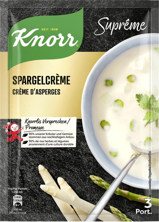 Image du produit Knorr Soupe à la crème d'asperges Suprême