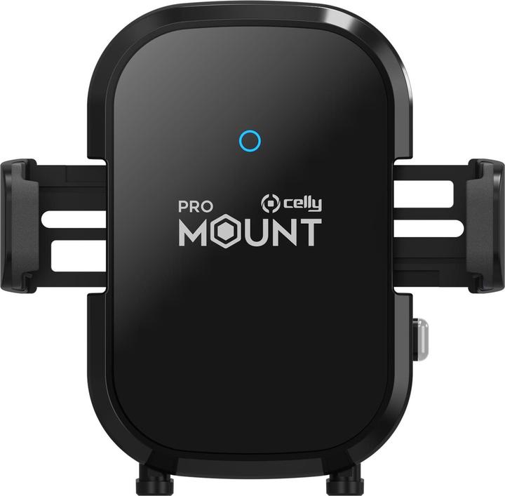 Produktbild Celly MOUNTCHARGE15, Handy/Smartphone, Aktive Halterung, Auto, Schwarz