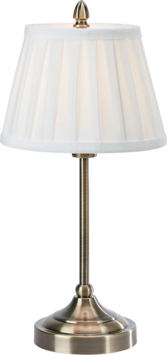 Produktbild Markslöjd OXFORD Table 1L Offwhite/Antique Brass (E14)