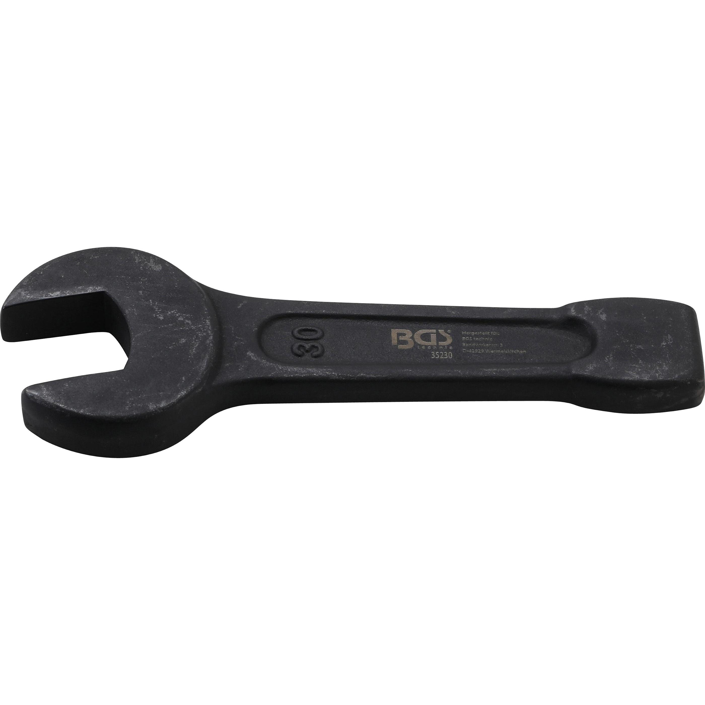 BGS, Schraubenschlüssel, Schlag-Maulschlüssel SW 30 mm (30 mm)