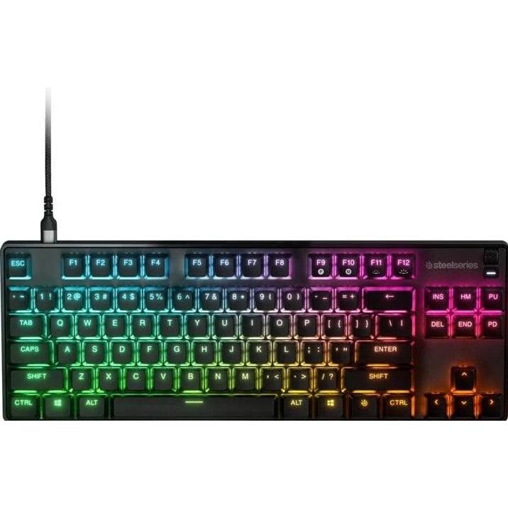 SteelSeries Apex 9 TKL (US, Kabelgebunden), Tastatur, Schwarz