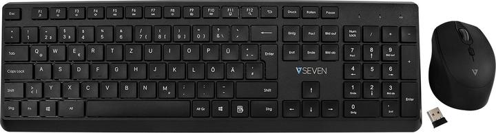 Immagine prodotto V7 Tastiera Mouse Pro Senza Fili De Qwertz Tedesco Con Tasti Laserati (DE, Senza fili)