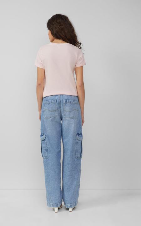 Produktbild S.Oliver T-Shirt Baumwollshirt mit Rundhalsausschnitt (XXL)