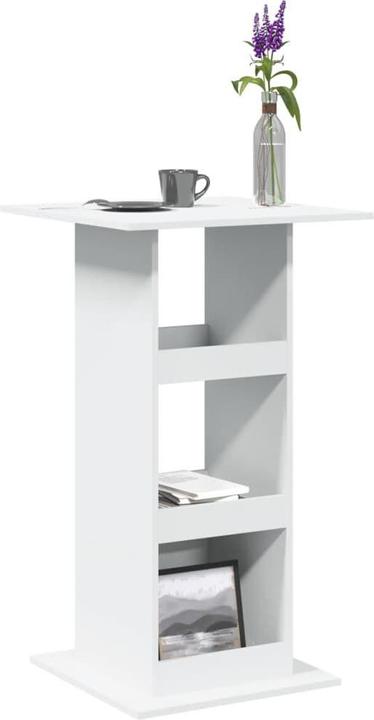 VidaXL Table de bar avec étagères