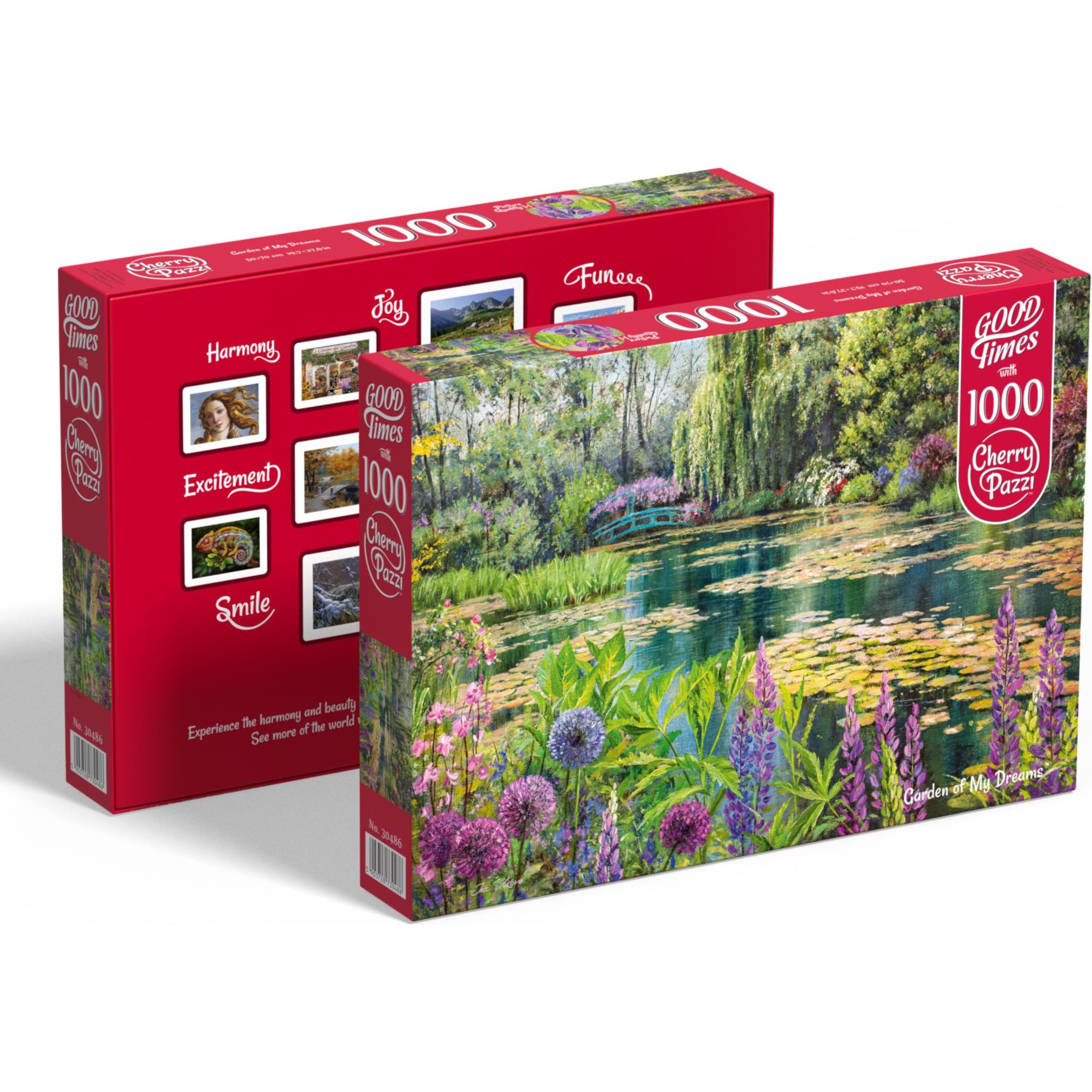 Thumbnail - Cherry Pazzi Puzzle Garten meiner Träume 1000 Teile (1000 Teile)