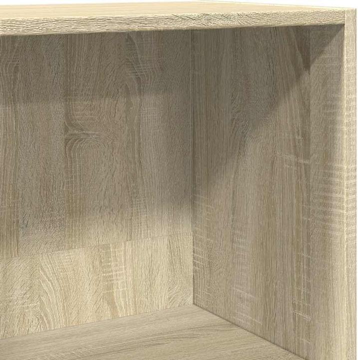 Immagine prodotto vidaXL Bücherregal Regal Standregal Büroregal Aufbewahrungsregal Sonoma-Eiche (60 x 30 x 114 cm)