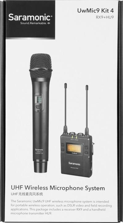 Produktbild Saramonic UwMic9 Kit 4 (RX9 + HU9)