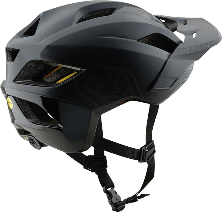 Actual product image Troy Lee Designs Flowline MIPS Helmet, Point, black/charcoal, XL/XXL | 60-63cm (60 - 63 cm)